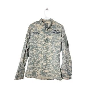 Army Camo Jacket Ripstop Small Long Military Surplus